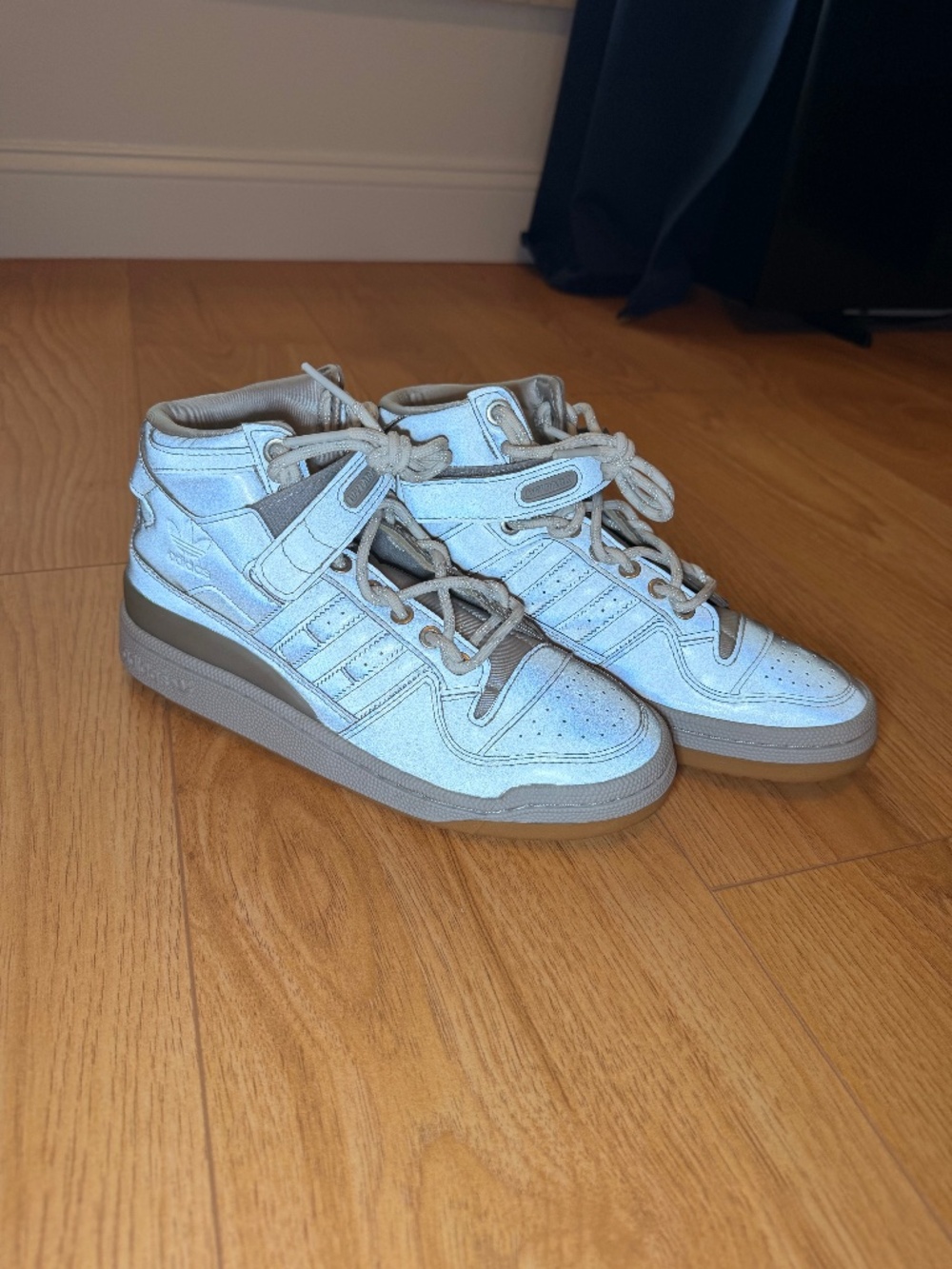 IVY PARK X ADIDAS- Silver/ Reflective: Size 6.5